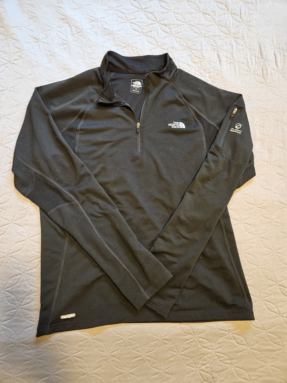 The North Face Flight Series Men's Black Quarter-Zip Performance Pullover